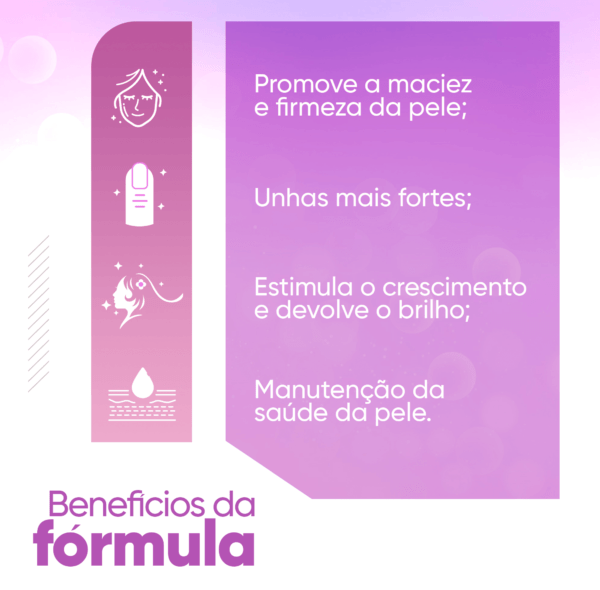 SUPLEMENTO PARA CABELO, PELE E UNHA - Image 2