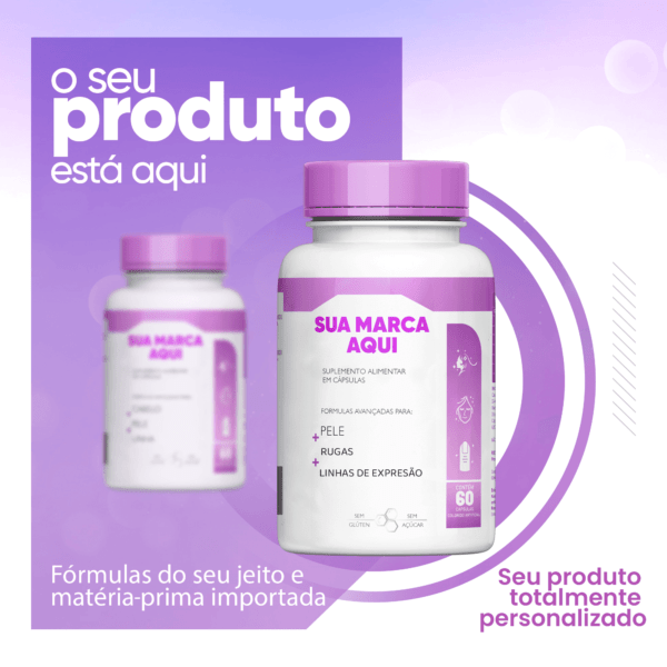 SUPLEMENTO PARA PELE COM ÁCIDO HIALURONICO