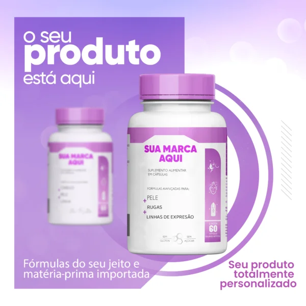 SUPLEMENTO PARA PELE COM ÁCIDO HIALURONICO