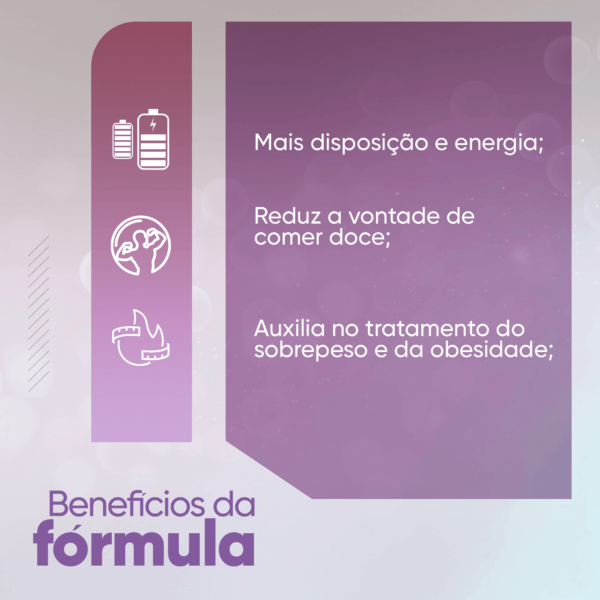 SUPLEMENTO PARA REDUÇÃO DE GORDURA E VONTADE DE DOCE - Image 2