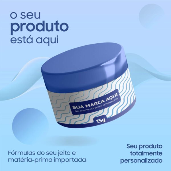 GEL CREME CLAREADOR E HIDRATANTE