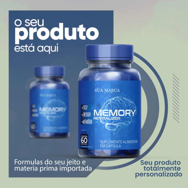 SUPLEMENTO ALIMENTAR PARA MEMÓRIA, FOCO E CONCENTRAÇÃO